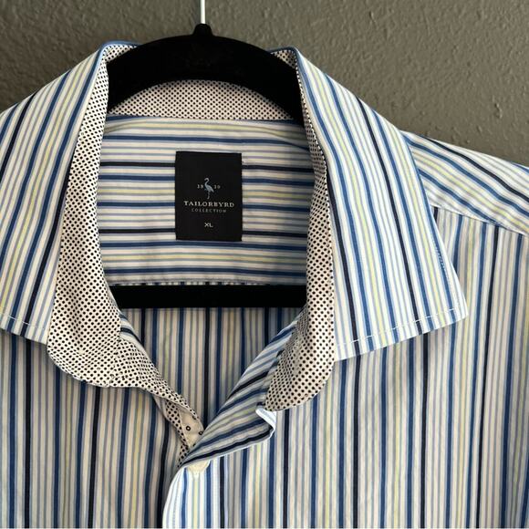 Tailorbyrd Stripped Button Down Size XL - Picture 4 of 5